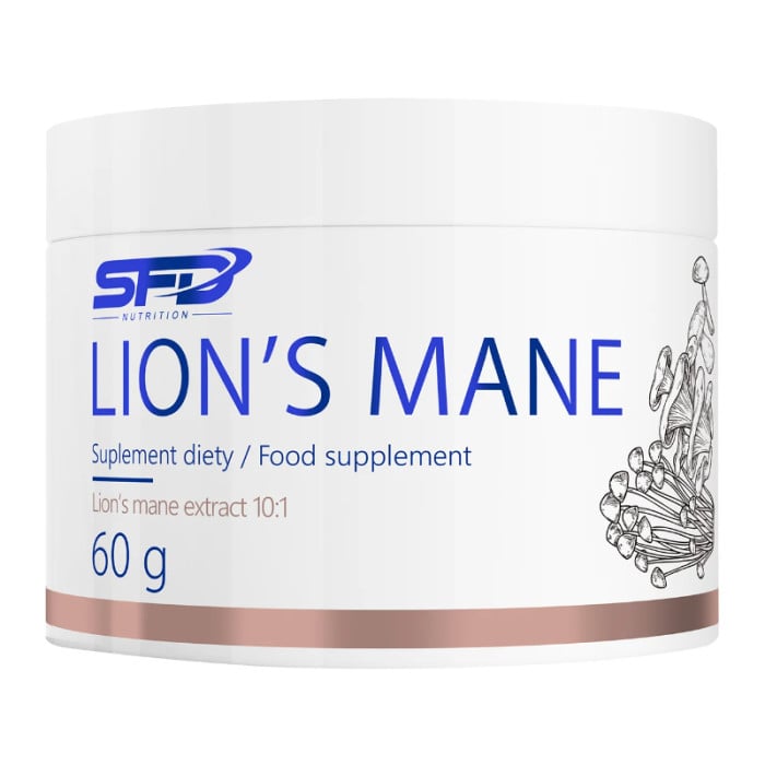 SFD Lion`s Mane Powder - Лъвска Грива, Разфасовка 60g